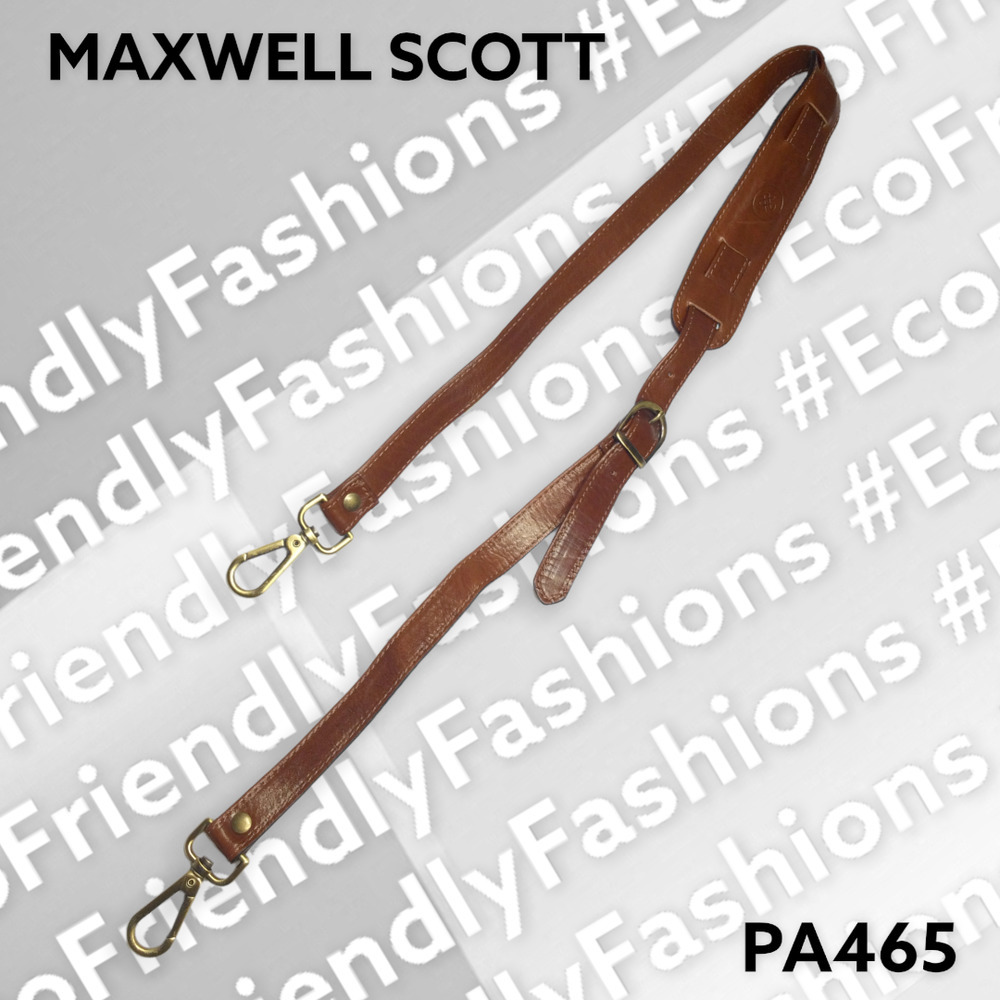 Maxwell Scott The Tutti Brown Leather Briefcase Document Bag Made In Italy - Picture 10 of 13